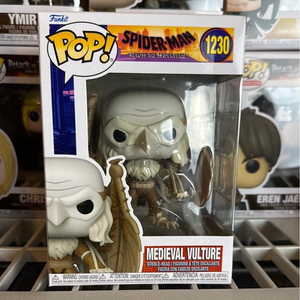 Funko POP! Marvel Spider-Man Across the Spider-Verse Medieval Vulture #1230!
